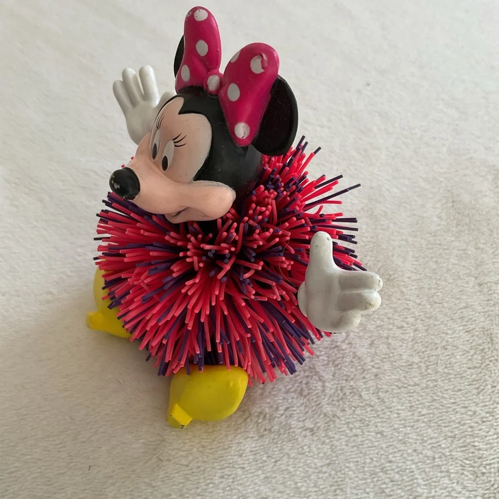 Vintage 90s Disney Minnie Mouse Koosh Toy Figure